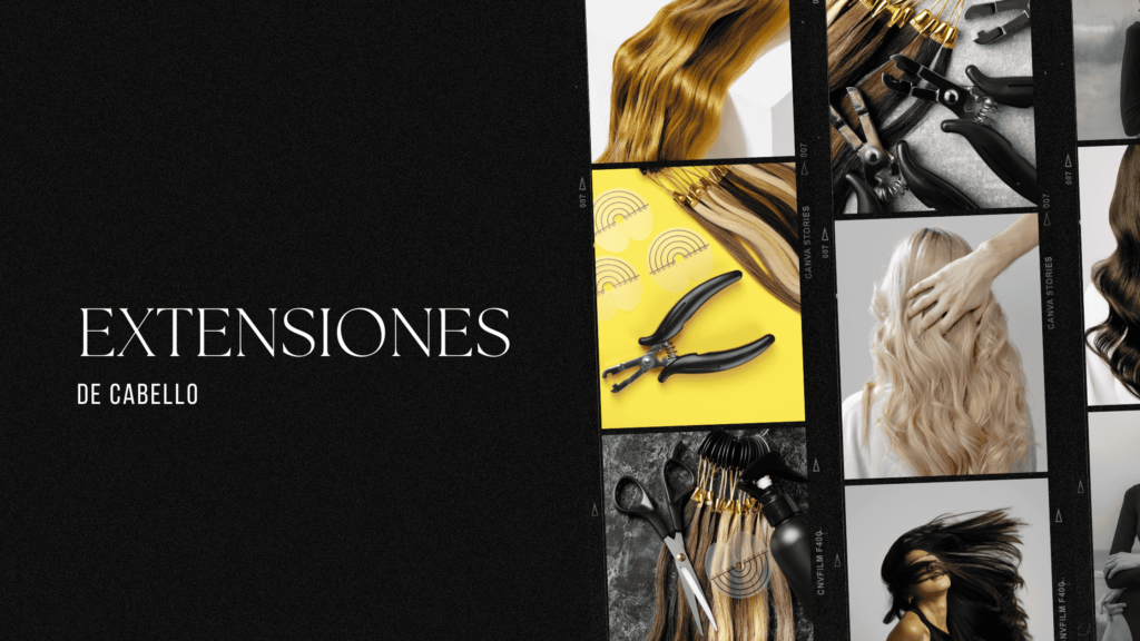 tipos de extensiones de cabello