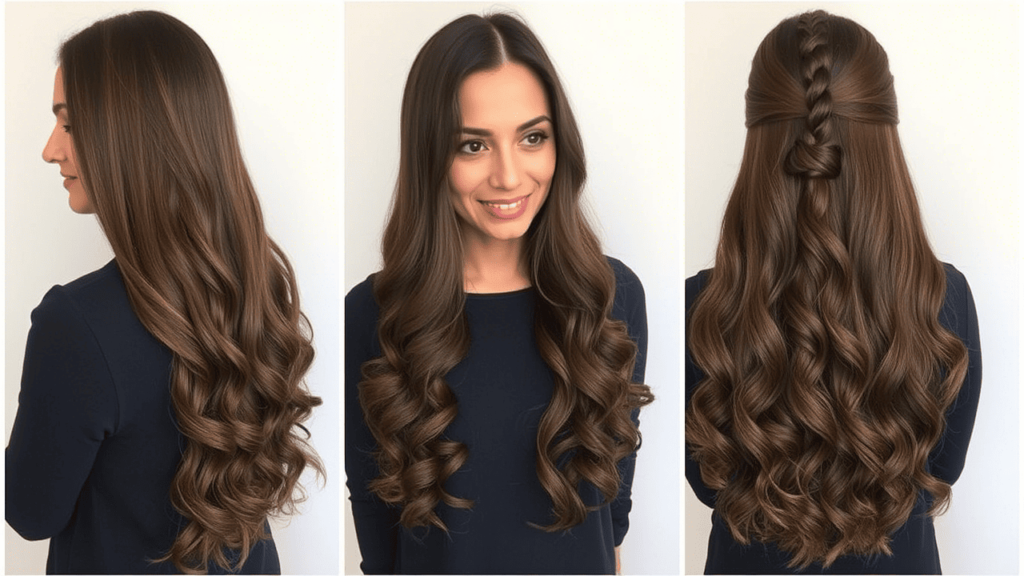 Combinar Extensiones Cabello con peinado cotidiano