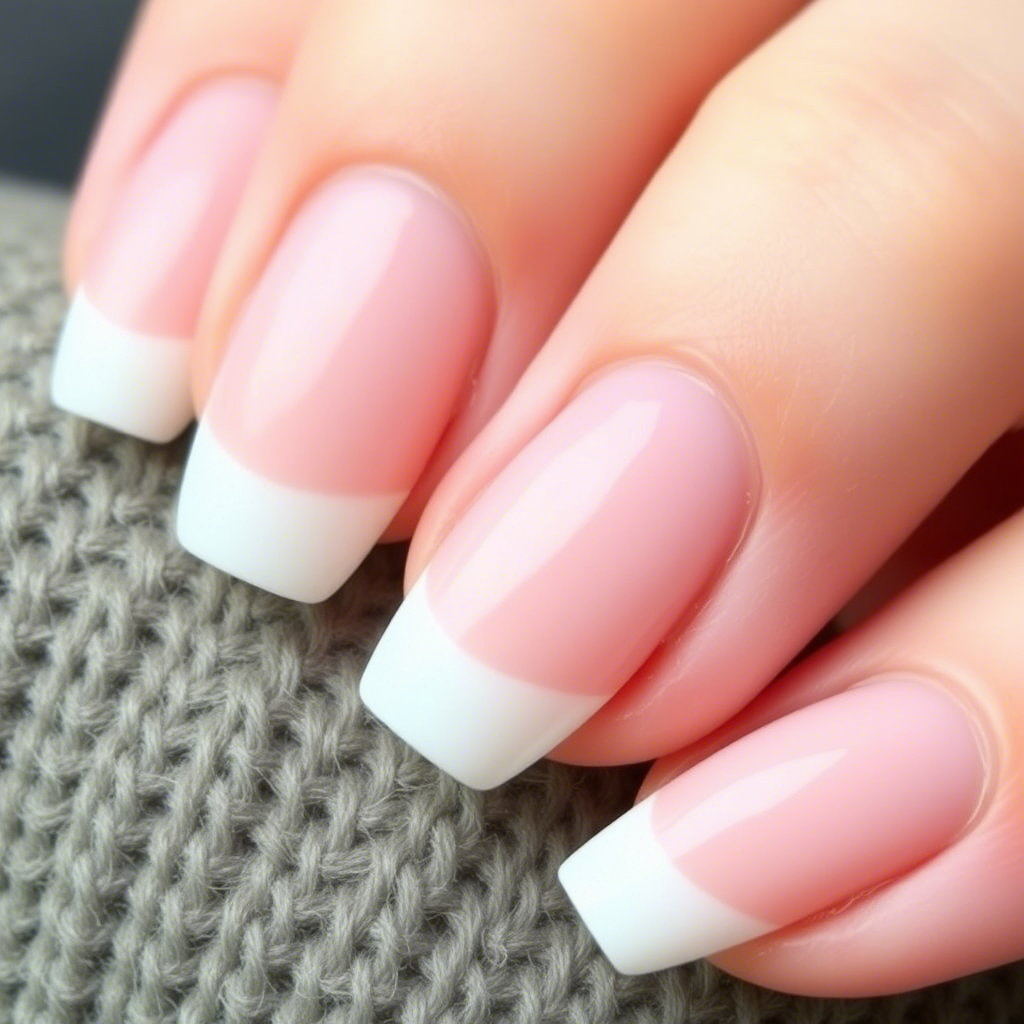Uñas en Polygel al estilo Frances Polygel estilo Frances
